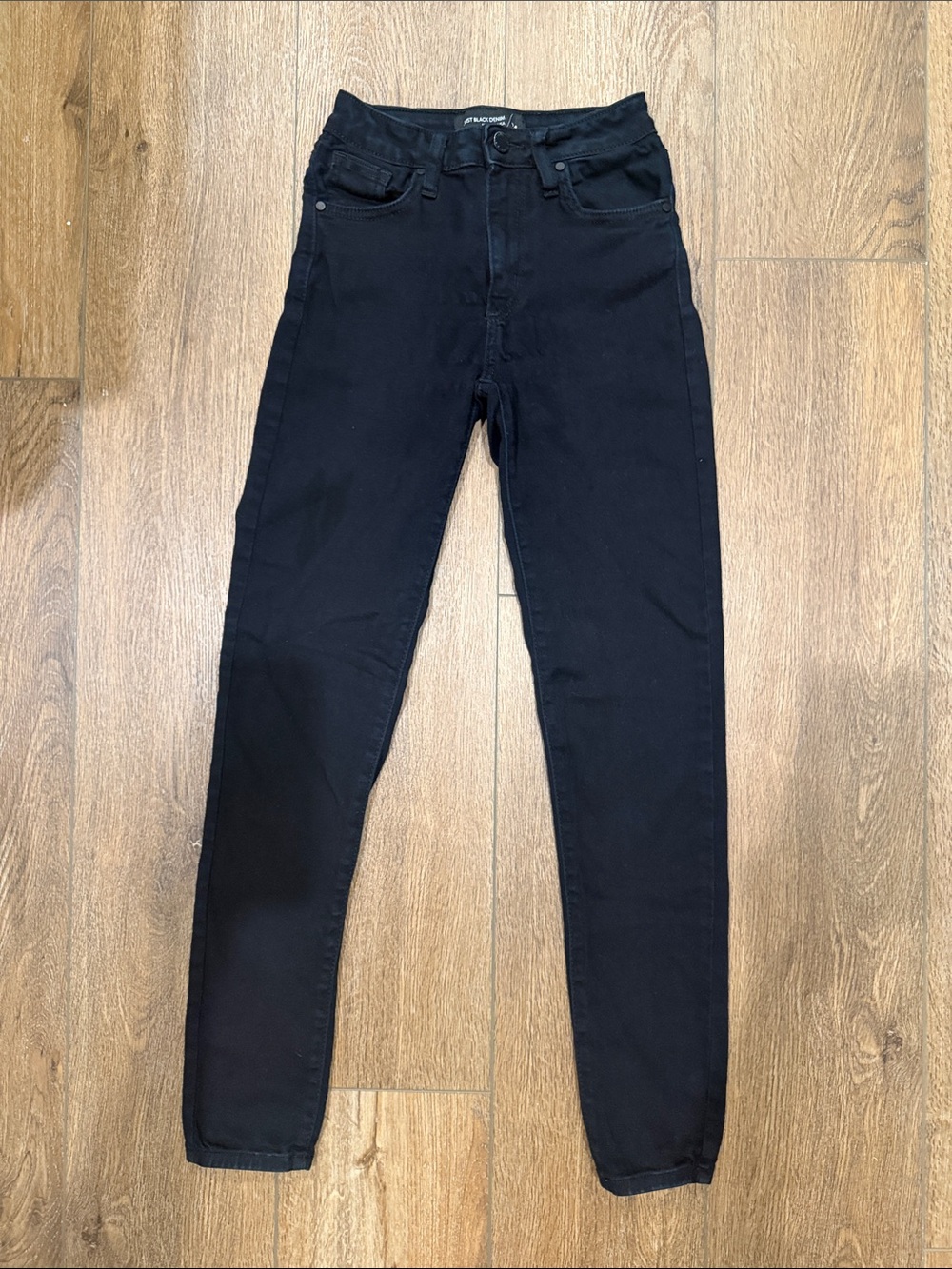 JUST BLACK DENIM Skinny Black Jeans - Picture 5 of 6